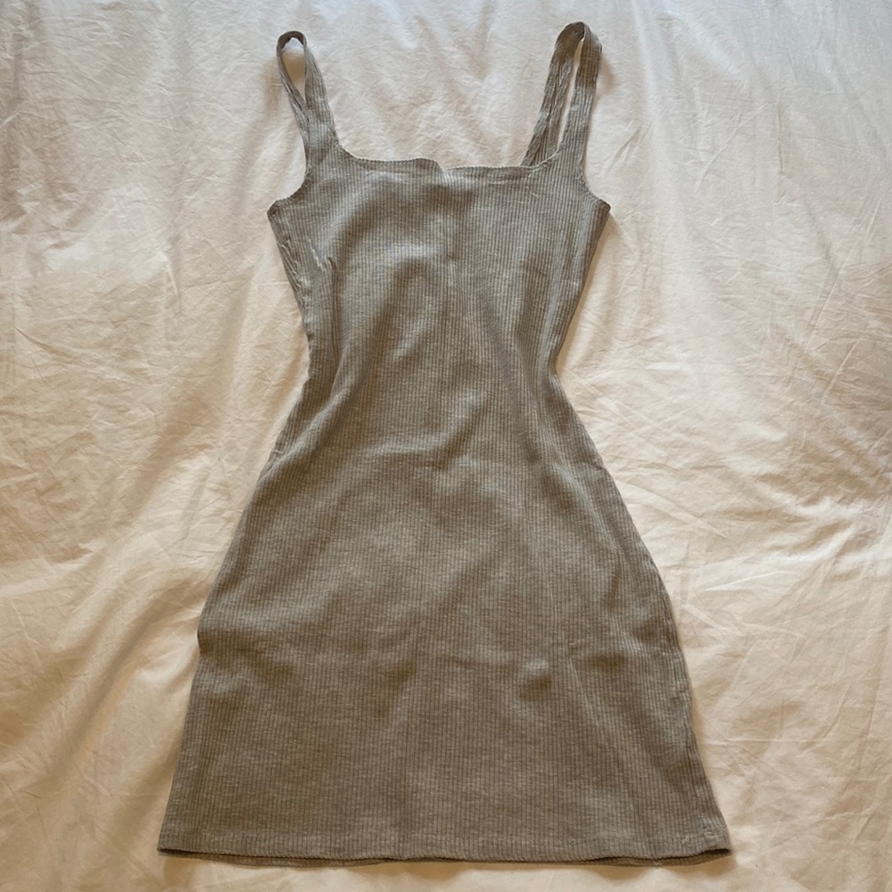 Reformation jeans ribbed mini dress